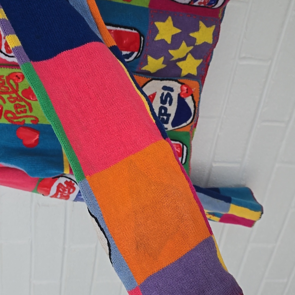 Vintage 1998 Michael Simon Pepsi-Cola Cardigan Size M Collectible - Picture 8 of 13